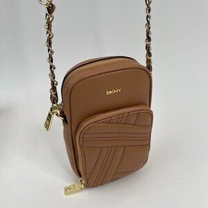 DKNY ASHA NS Crossbody Cashew